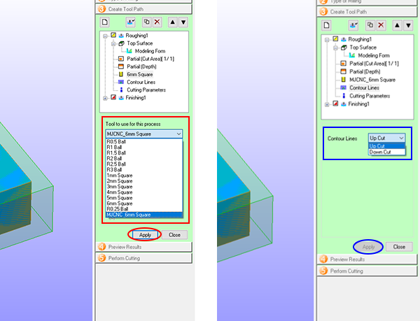 toolpath punta